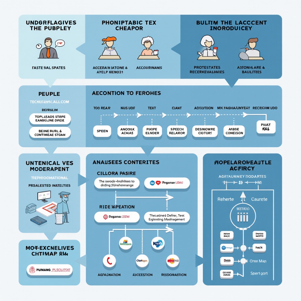 Technical diagram illustrating the challenges of voice chat moderation including speech-to-text conversion, multi-language processing, accent recognition, and real-time analysis requirements with proposed solution pathways